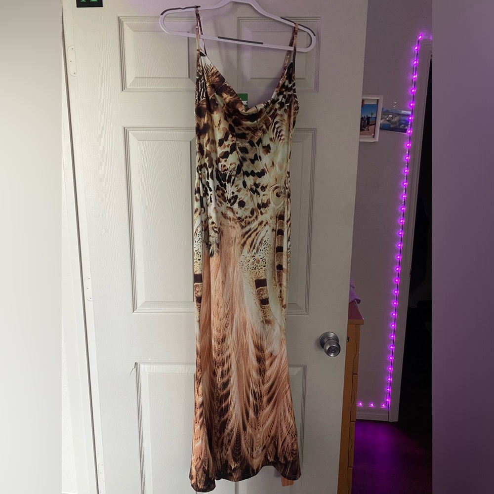 SEXY TIGHT DRESS leopard print